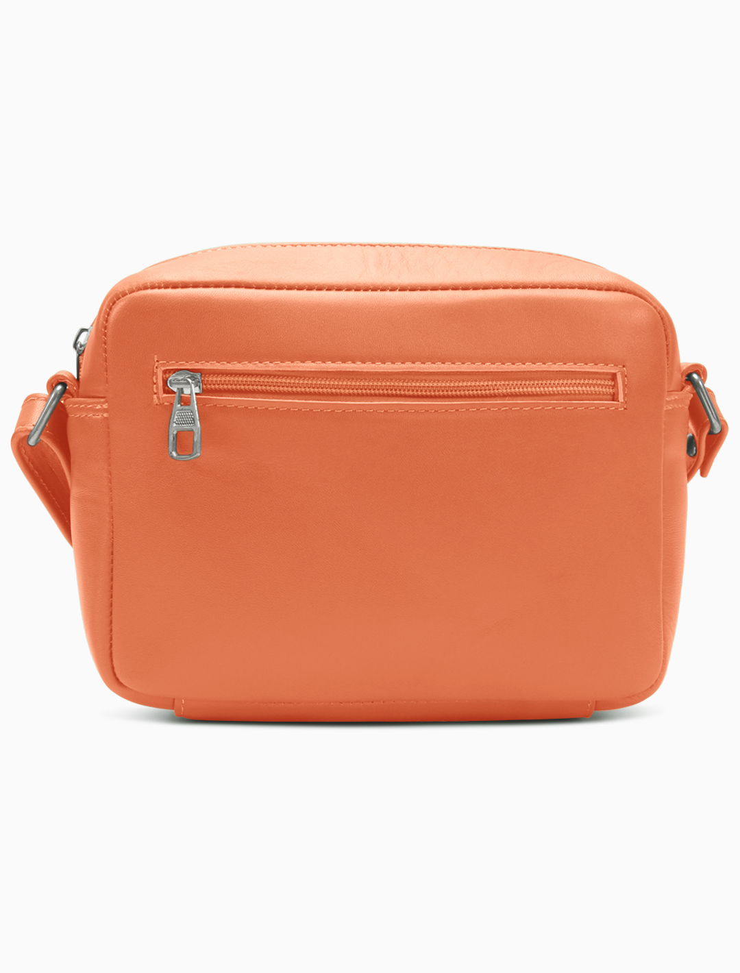 Aster Zip Camera Bag — Tangerine